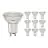 Confezione Multipack 10x Noxion Faretti LED GU10 PAR16 4W 345lm 36D - 827 Bianco Molto Caldo | Dimmerabile - Sostitutiva 50W