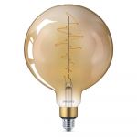 Philips Classic LEDglobe E27 200mm Filamento Oro 7W 470lm - 818 Bianco Molto Caldo | Dimmerabile - Sostitutiva 40W