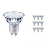 Confezione Multipack 10x Philips MASTER Value LEDspot GU10 PAR16 4.9W 365lm 60D - 930 Luce Calda | Miglior resa cromatica - Dimmerabile - Sostitutiva 50W