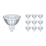 Confezione Multipack 10x Philips Corepro LEDspot GU5.3 MR16 2.9W 230lm 36D - 827 Bianco Molto Caldo | Sostitutiva 20W