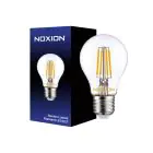 Noxion Lucent Filamento LED E27 Pera Chiara 7W 806lm - 827 Bianco Molto Caldo | Dimmerabile - Sostitutiva 60W