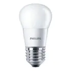 Philips Corepro LEDluster E27 Sferica Ghiaccio 5W 470lm - 827 Bianco Molto Caldo | Sostitutiva 40W